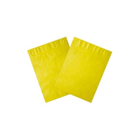 Box Packaging Tyvek Self Seal Colored Envelopes, 9inW x 12inL, Yellow, 100/Pack TYC912Y